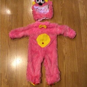 Pink Monster Halloween Costume  12-18 Months